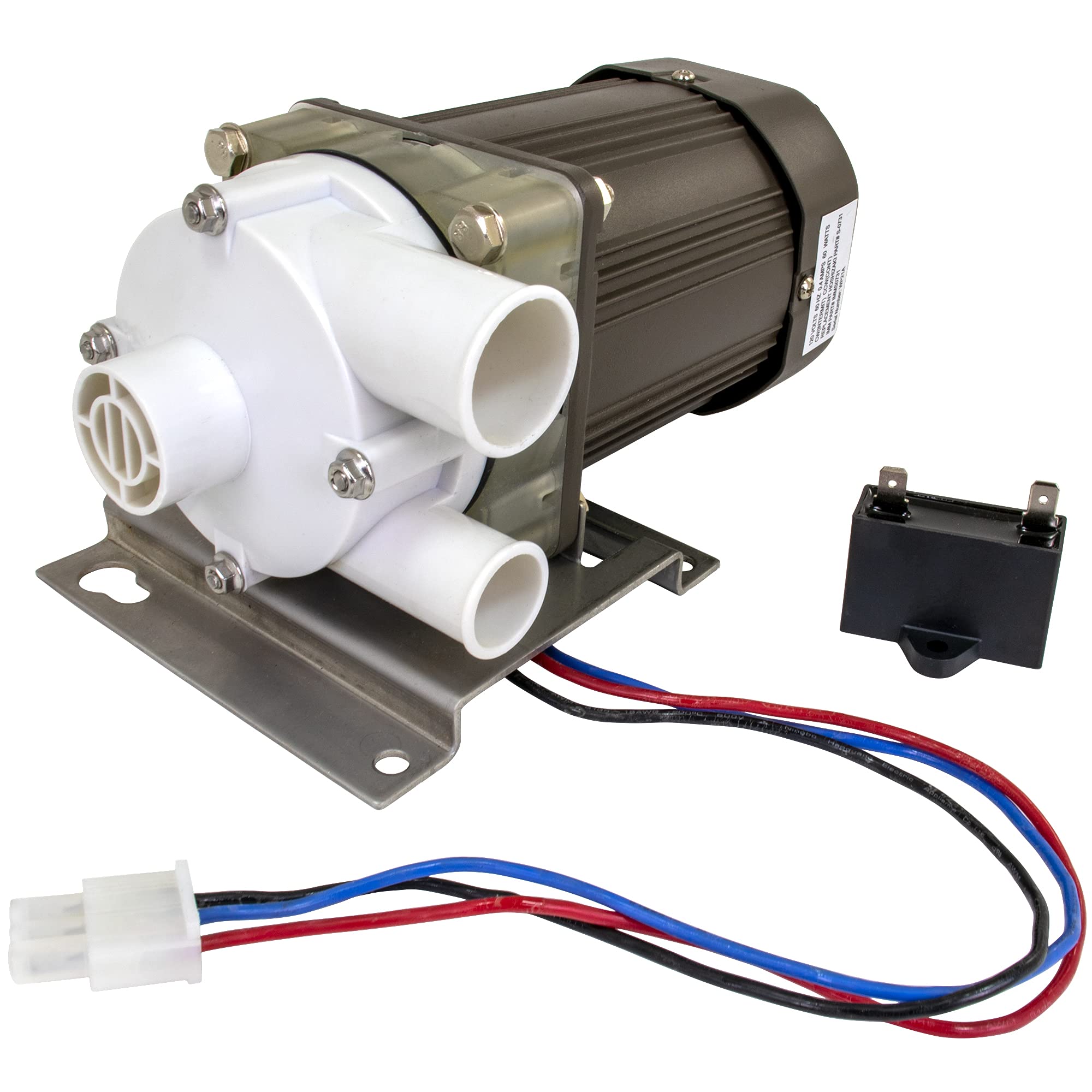 Hoshizaki S-0730 Ice Machine Motor Replacement - IMM Compatible with Mounting Plate, 14