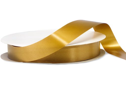 Holiday Gold Poly Ribbon 1-1/4