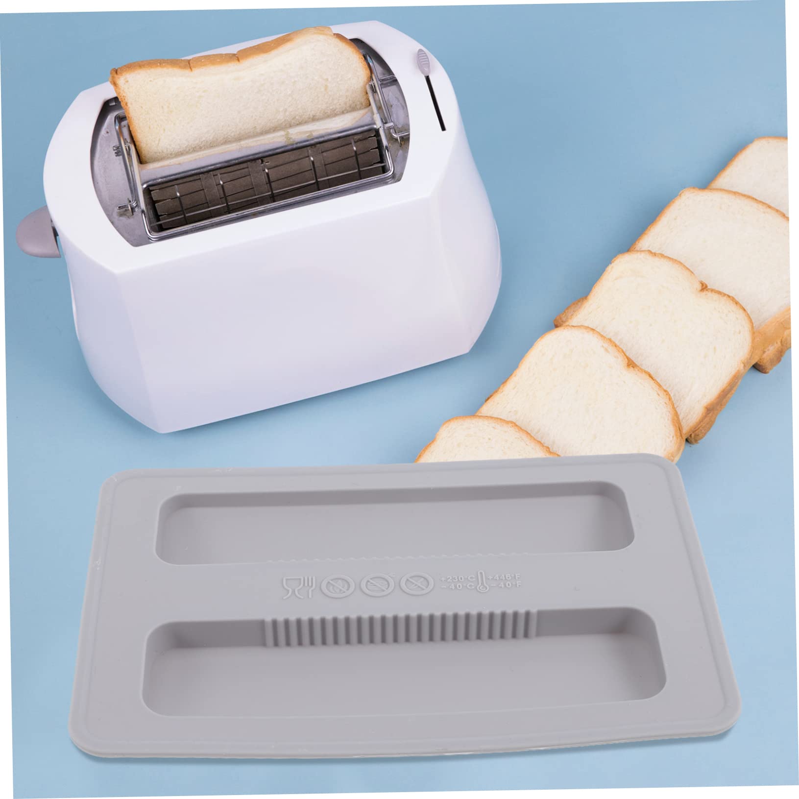 **Retro Toaster Cover for 2-Slice Toaster – Small Appliance Protection Lid for Bread Maker & Toaster Oven – Durable Baking Tool for Kitchen (Perfect for Countertop & Storage Protection)**