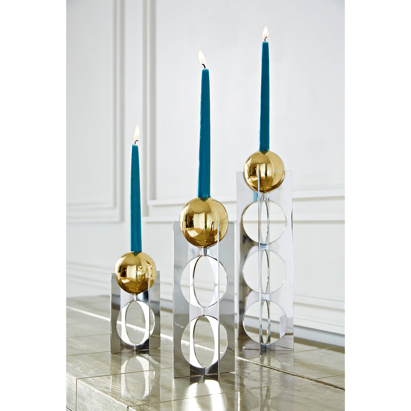 Elegant Medium Berlin Candle Holder - Modern Home Decor for Dining Table, Wedding Centerpiece & Relaxing Ambiance