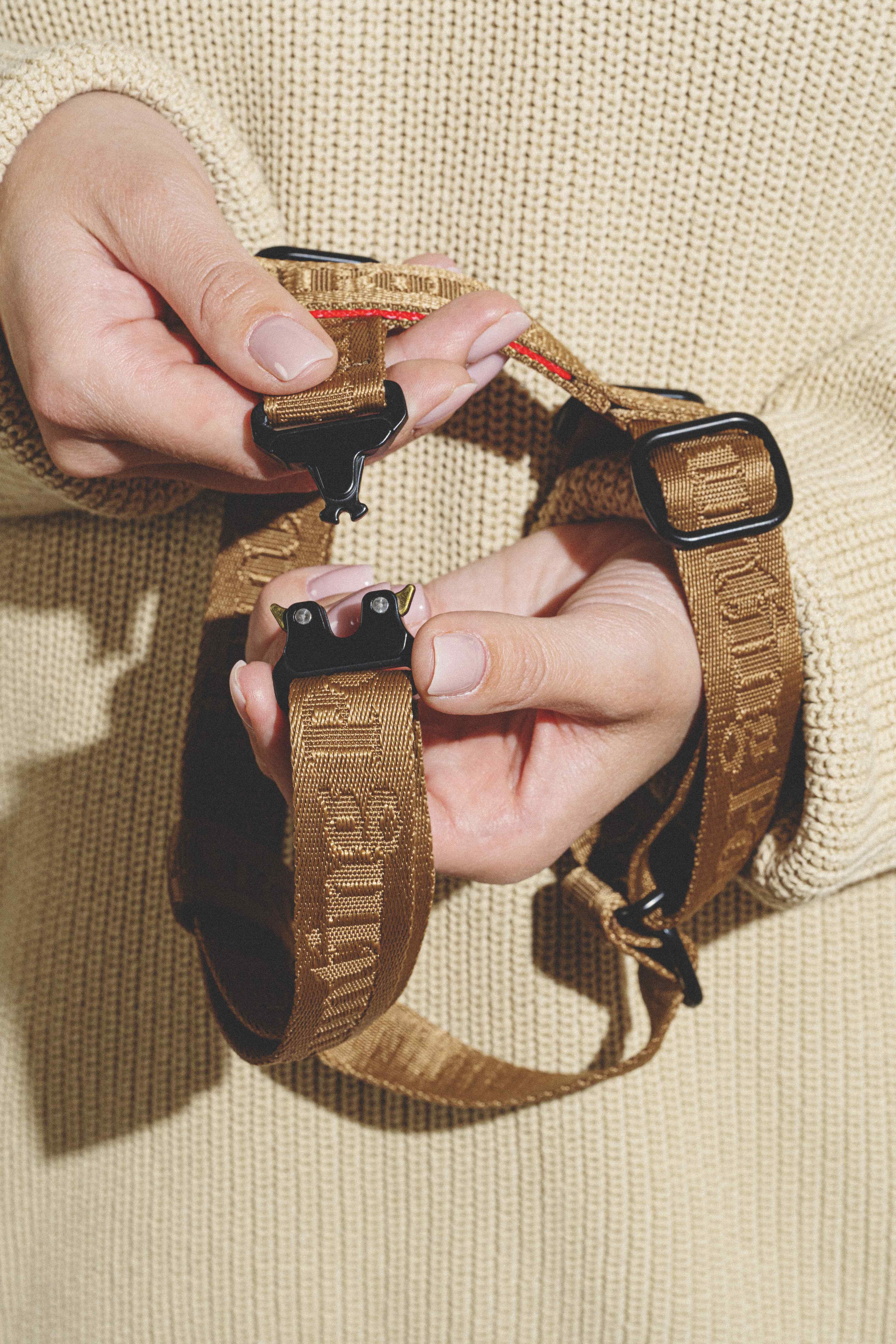 Pony Companiony Ginger Dog Harness - Adjustable Pet Harness for Small Dogs & Puppies - Perfect for Walking, Training & Outdoor Adventures