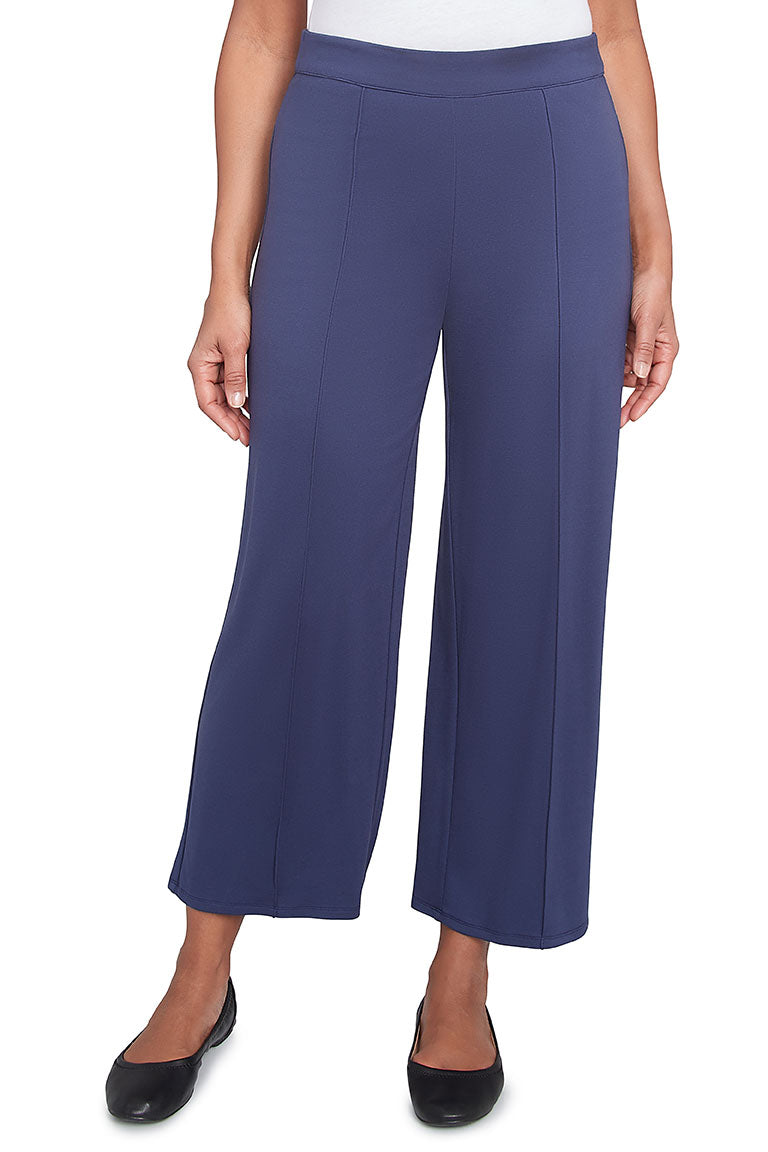 Nantucket Pintuck Wide Leg Pants for Women - Comfortable High Waisted Linen Trousers with Elastic Waistband | Perfect for Summer, Beach Vacations & Casual Outings