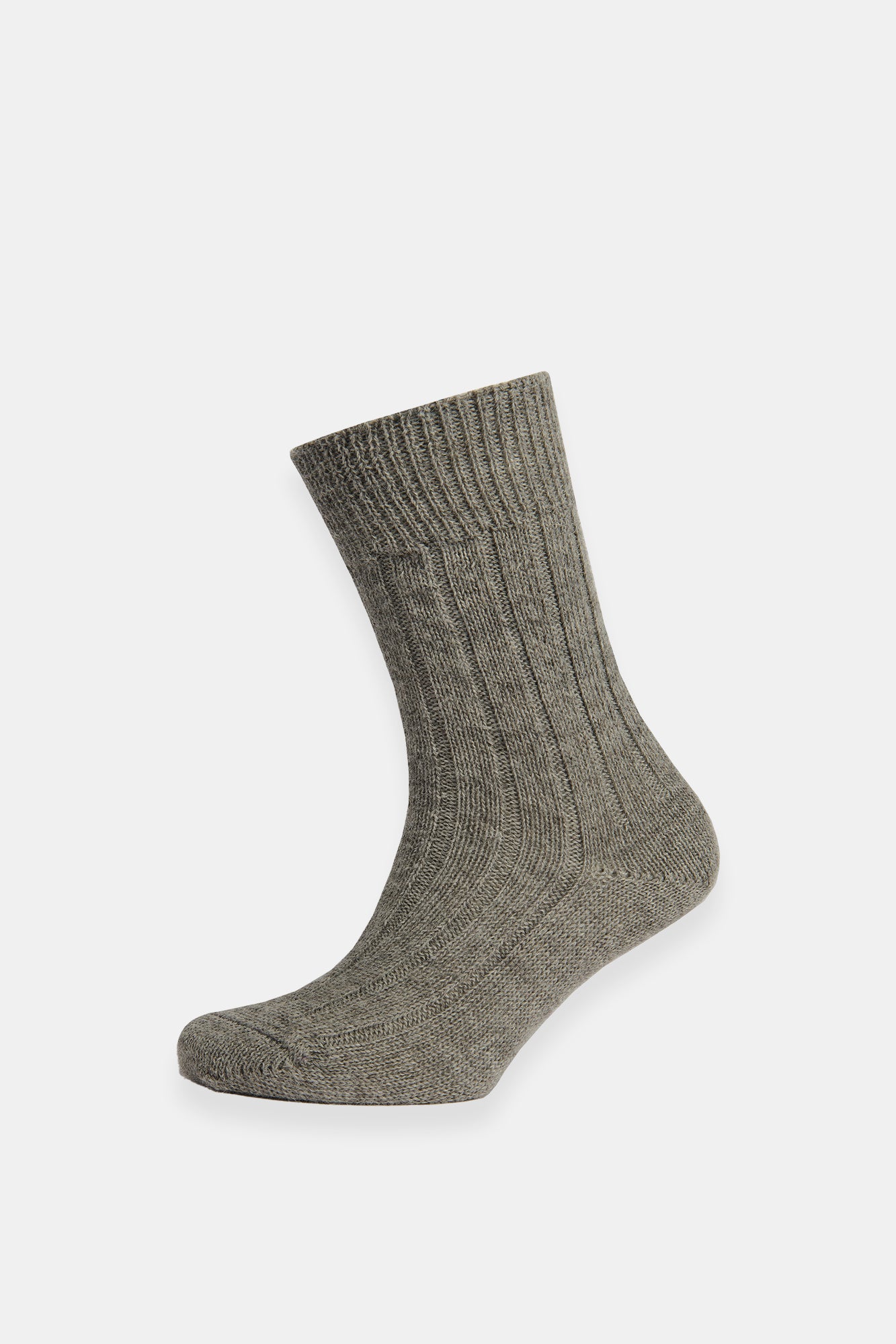 Warm & Cozy Alpaca Wool Bed Socks - Soft Grey Winter Slipper Socks for Women & Men | Perfect for Cold Nights, Home Relaxation & Gift Giving