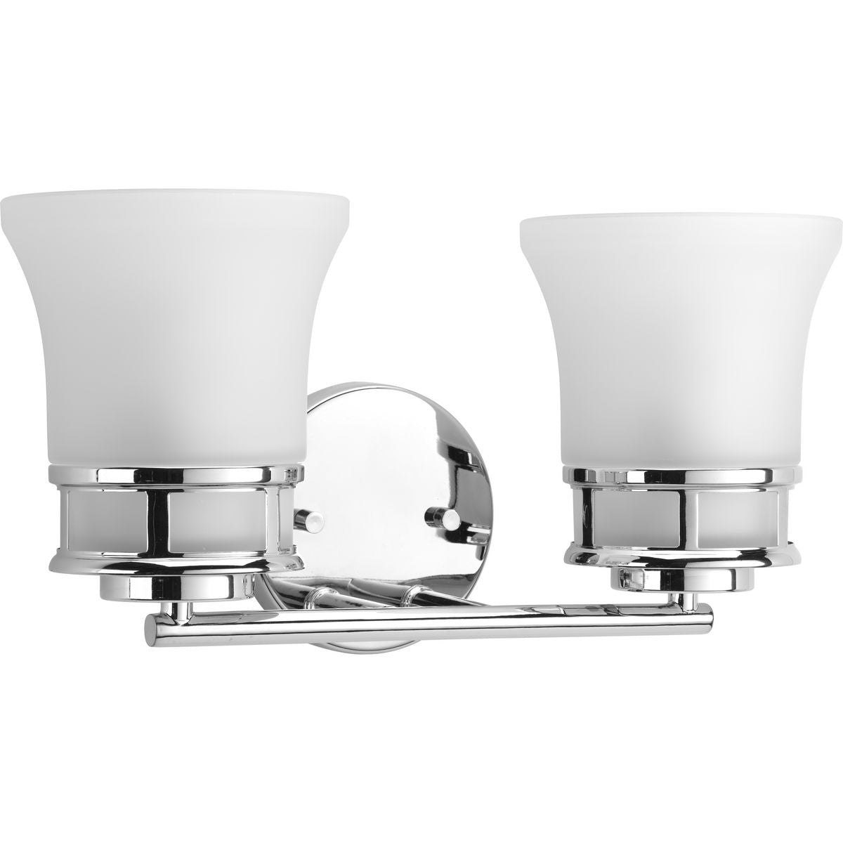 Cascadia Collection Two Light Bath & Vanity Fixture - Modern Bathroom Lighting for Vanity Mirror - Perfect for Home, Apartment, and Hotel Renovations