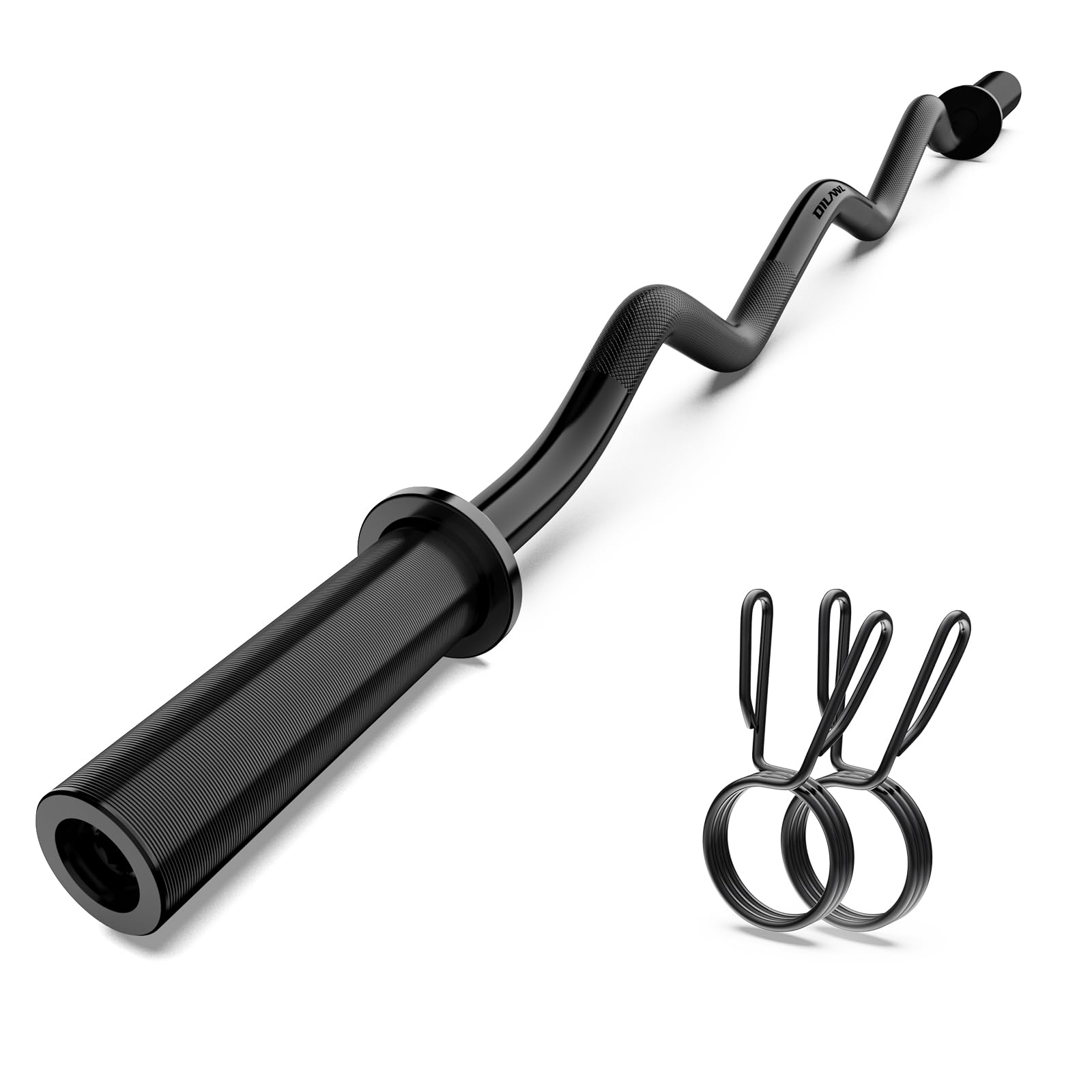Olympic EZ Curl Barbell Bar 47