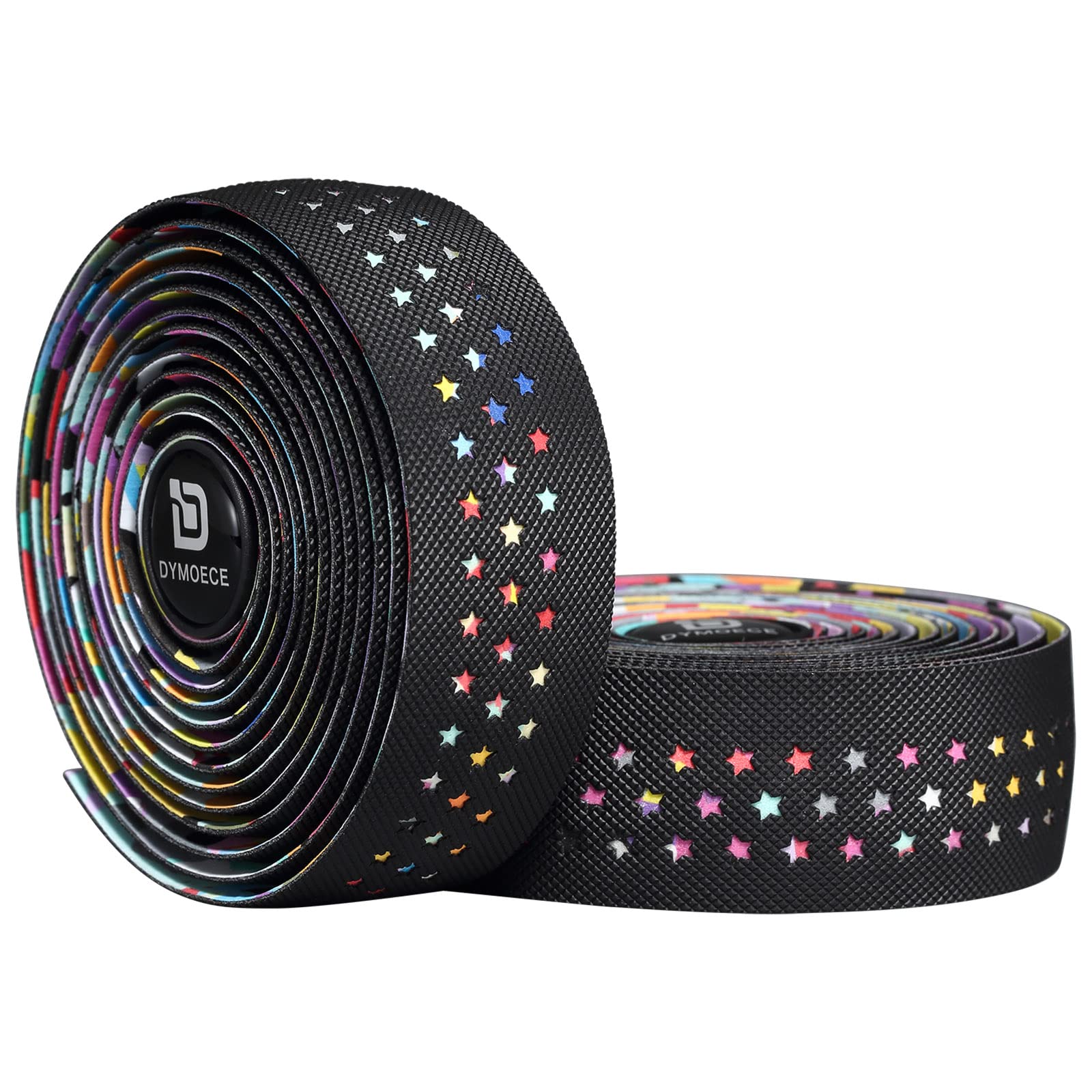 Premium Bike Handlebar Tape with End Plugs - Non-Slip Cycling Handle Wrap for Road & Racing Bicycles - Perfect for Long-Distance Riding and Competitive Cycling