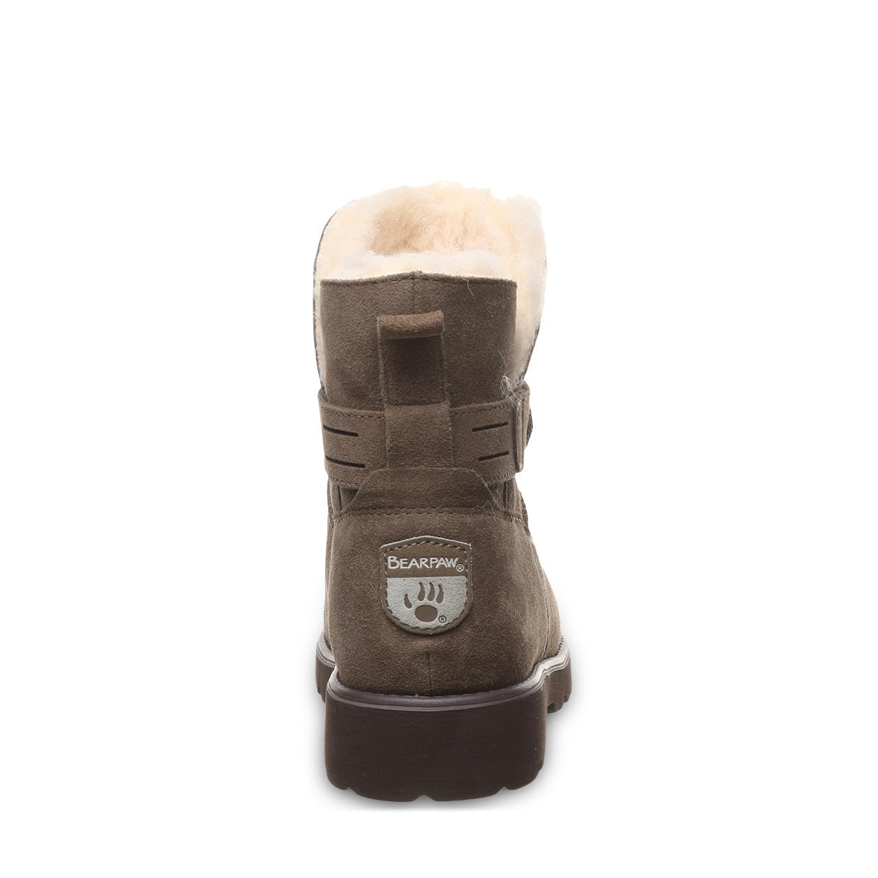 BEARPAW Women's Wellston Suede Slip-On Winter Boots - Comfortable Warm Snow Boots for Women in Multiple Colors | Perfect for Cold Weather, Snow Days & Casual Outings