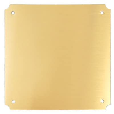 Custom Engraved Brass Plaque - Personalized Memorial Trophy Name Plate for Awards, Pet Urns, Picture Frames & Flag Cases (4