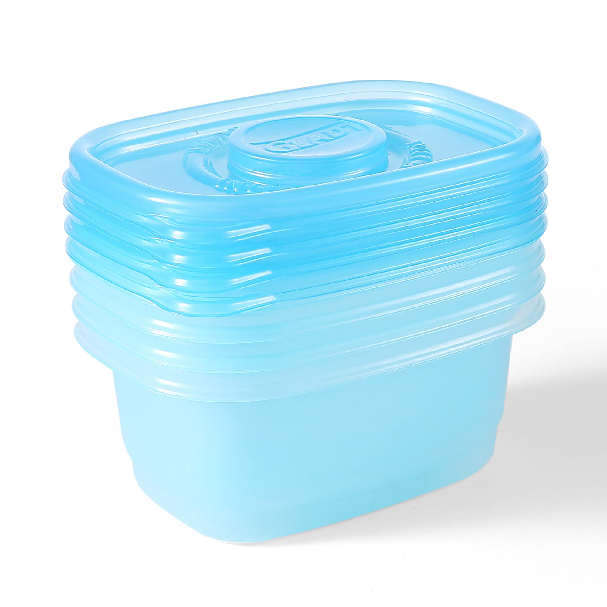 Gladware Freezer-Safe Food Storage Containers, 24-Piece Set (6 Count x 4 oz Small Rectangle) | BPA-Free Meal Prep Containers for Freezing & Freshness Preservation | Perfect for Meal Prep, Leftovers & Bulk Food Storage