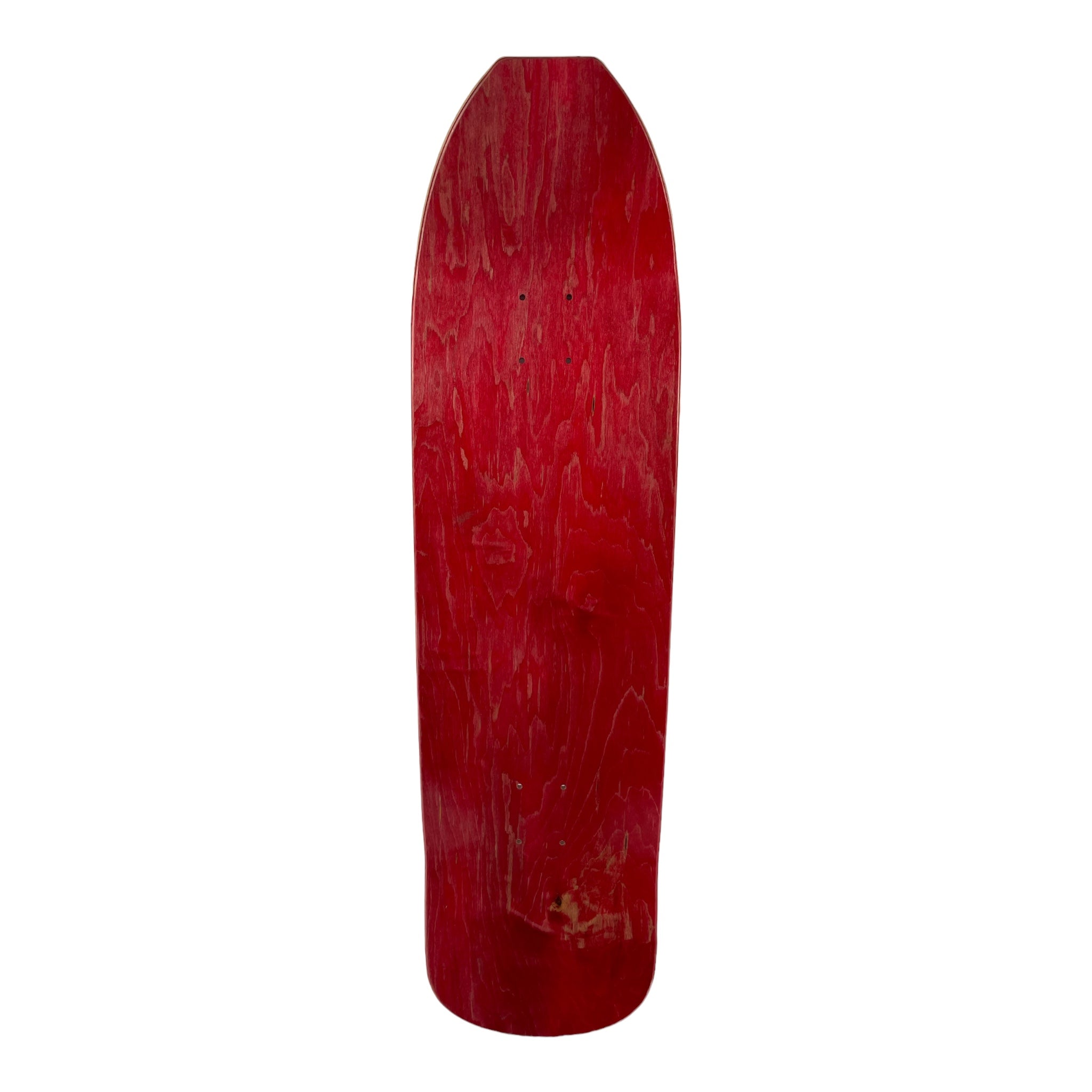 FLATHEAD Hardrock Skateboard Blank - Natural Wood Pool Shape 9.38