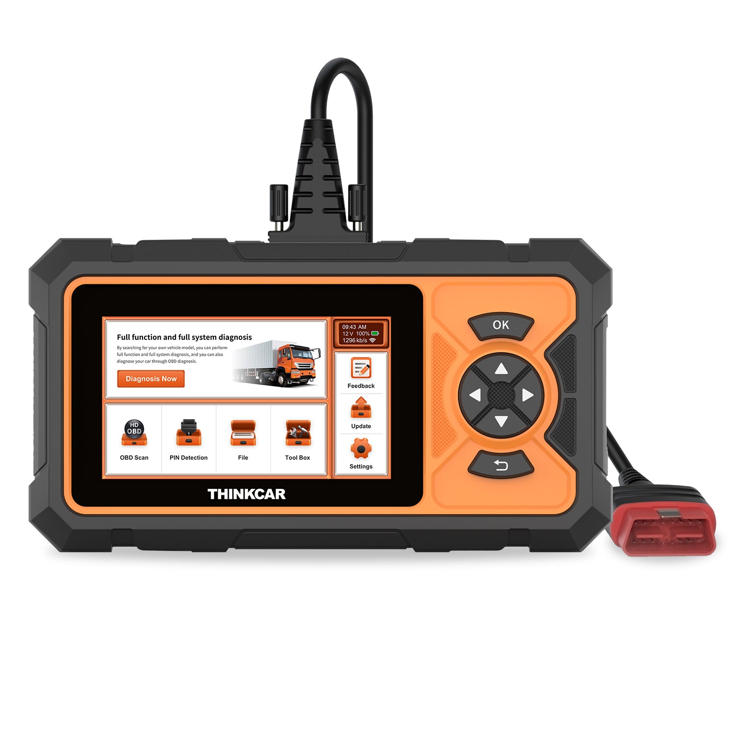 THINKSCAN HD 5 Inch Heavy Duty Barcode Scanner - Lifetime Free Software Updates | Perfect for Retail, Warehouse & Inventory Management
