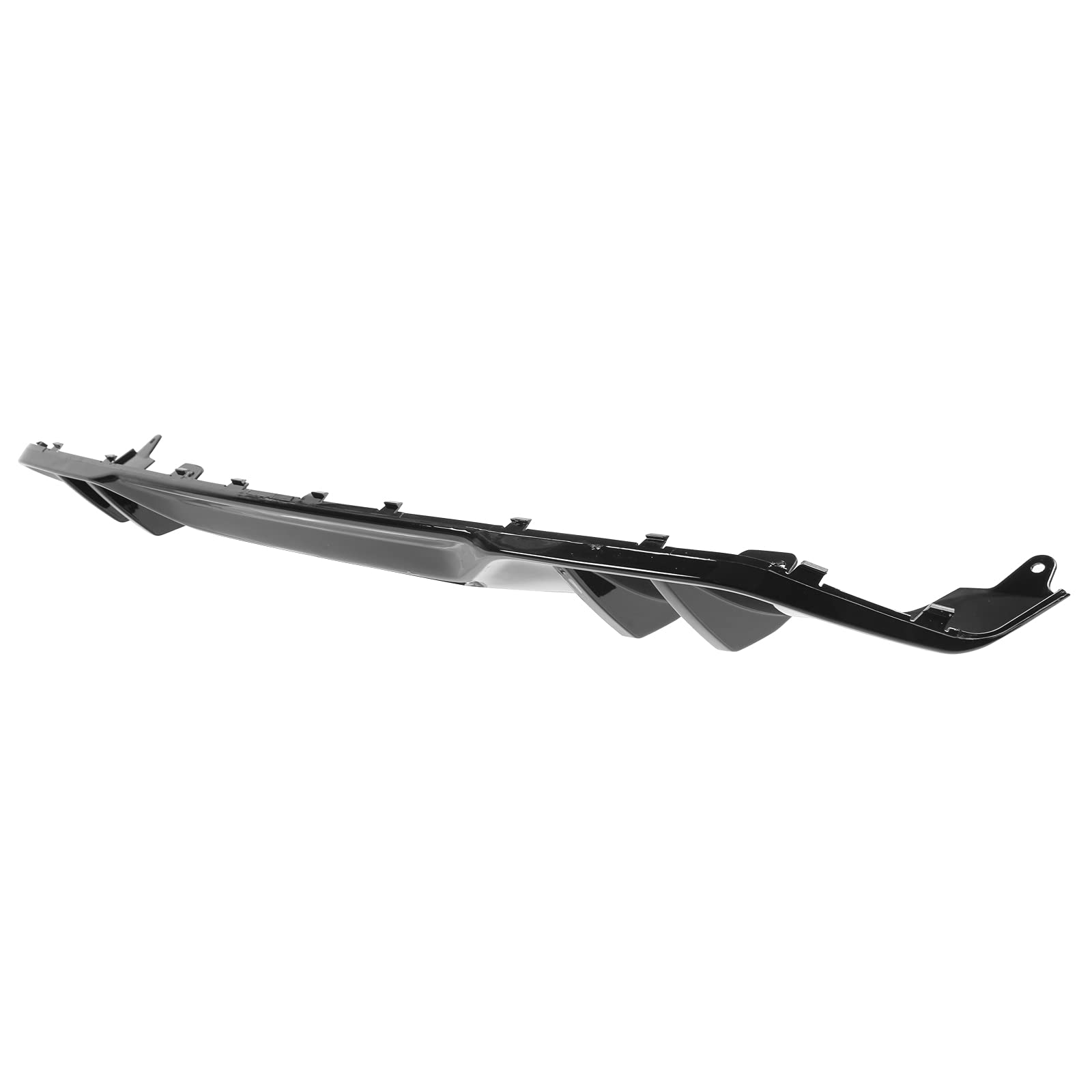 IKON MOTORSPORTS Rear Bumper Lip Diffuser for 2019-2025 BMW G05 X5 M Sport | PP MP Style Gloss Black Bumper Protector | Enhances Aerodynamics & Style for Street & Track Performance