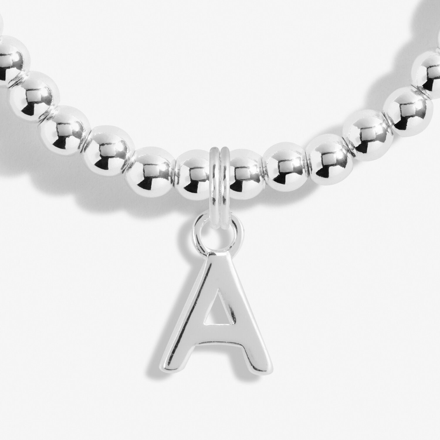 Joma Jewellery Alphabet 'A' Bracelet - Elegant Initial Letter Charm Bracelet for Women, Perfect for Gifts, Everyday Wear & Special Occasions