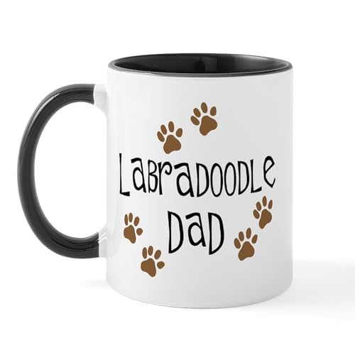 White/Black Inside - Labradoodle Dad Mug