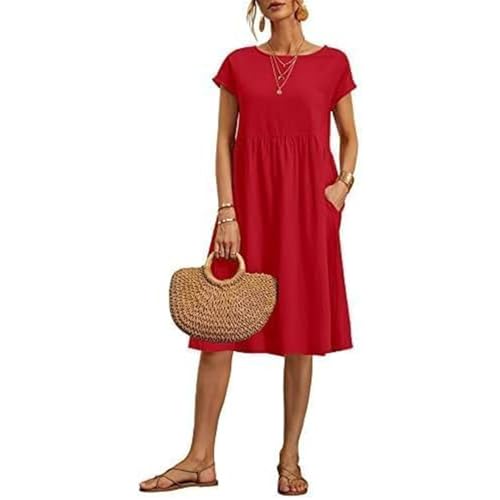 Red Midi Dress