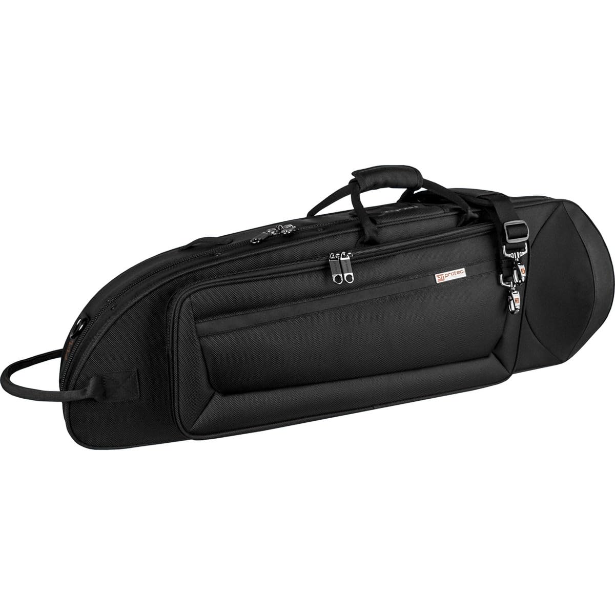 Protec IP306CT Tenor Trombone IPAC Case - Durable Hard Shell Protection for Musical Instruments | Perfect for School Bands, Professional Performances & Travel Storage