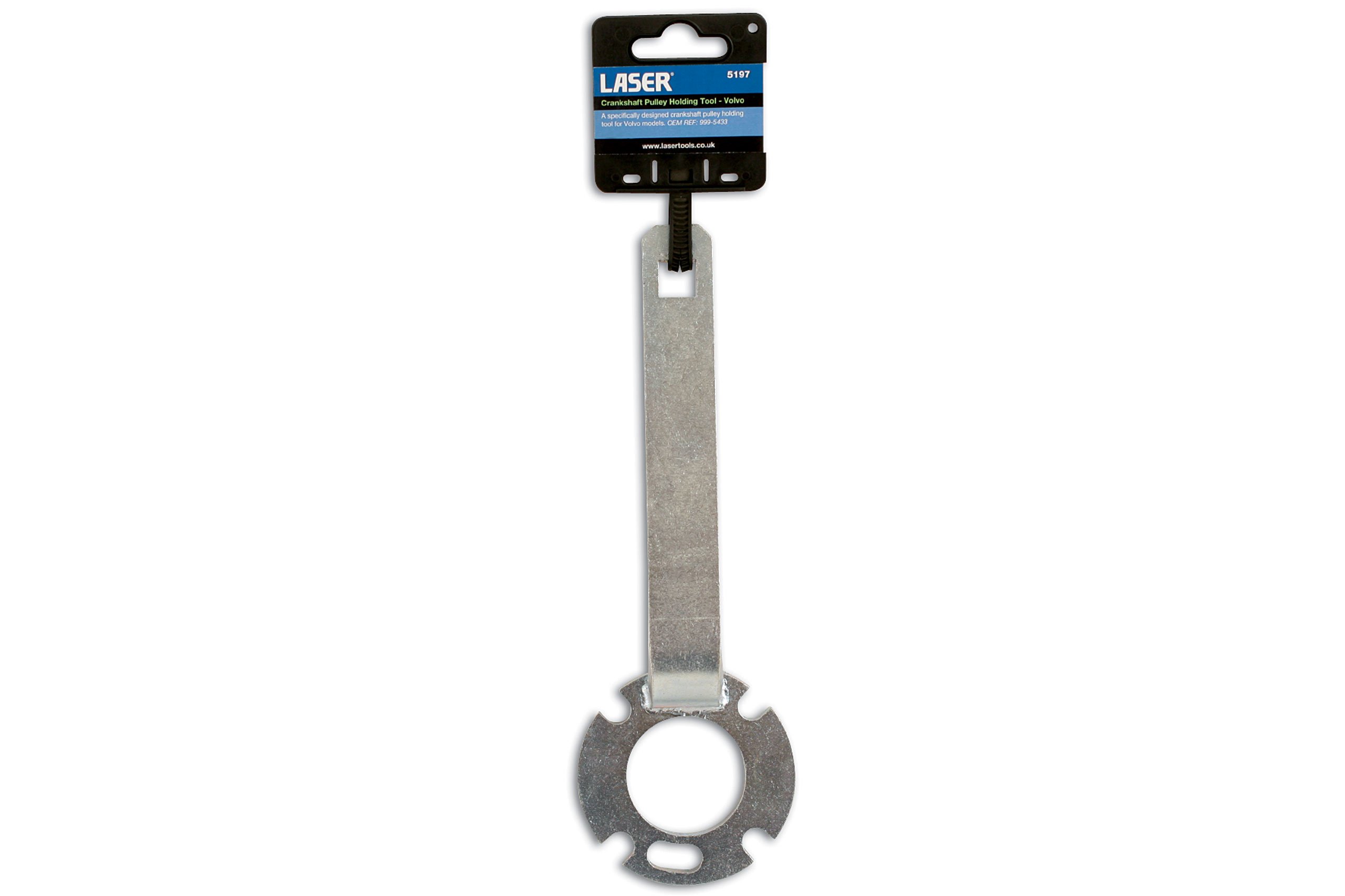 Volvo Laser 5197 Crankshaft Holding Tool - Professional Engine Repair Tool for Volvo Vehicles - Perfect for DIY Mechanics & Auto Shops