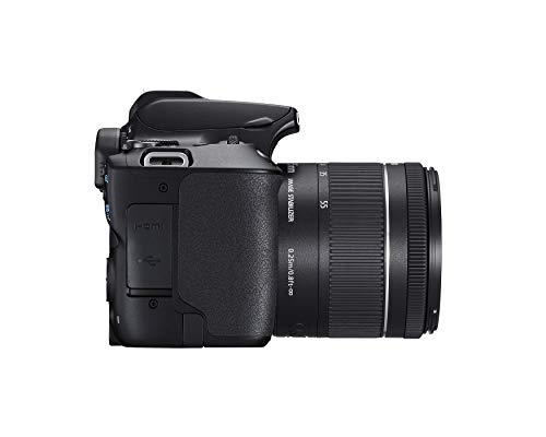 Canon EOS Rebel SL3 DSLR Camera with 18-55mm Lens Kit - 24.1MP APS-C Sensor, 4K Video, WiFi & Bluetooth (Black) | Perfect for Travel Photography, Vlogging & Beginner Photographers