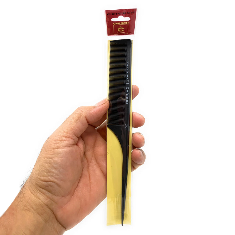 Carbon Comb Heat Comb - Multi-Purpose Heat Resistant Styling Tool (1 Piece) for Hair Styling, Salon Use & DIY Beauty Treatments