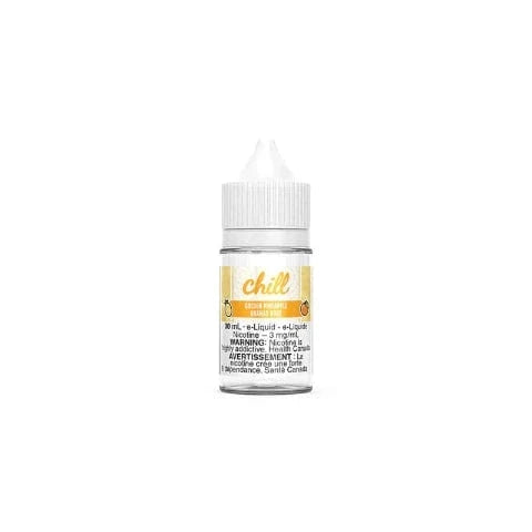 Premium Golden Pineapple Chill E-Liquid 30mL - Refreshing Tropical Vape Juice for All-Day Enjoyment - Perfect for Relaxation & Social Vaping