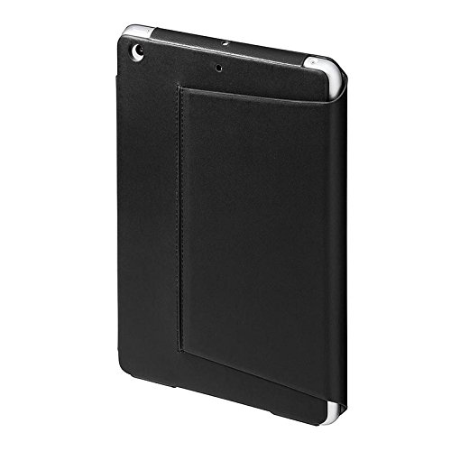 Premium Genuine Leather Case for iPad Air 2 - Slim Protective Cover with Auto Sleep/Wake | Gramas Black Luxury Case | Perfect for Business, Travel & Everyday Use