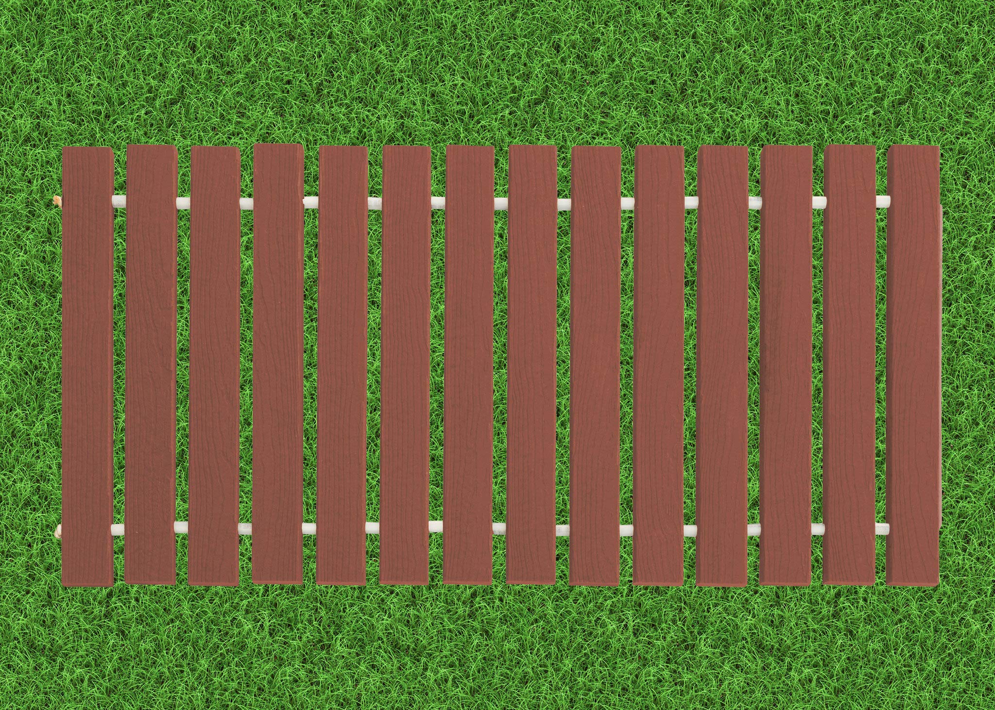 EverGrain Composite Decking Roll Up Walkway - Durable & Weather-Resistant Redwood Design | Perfect for Patios, Poolside, and Outdoor Pathways | Furniture Barn USA