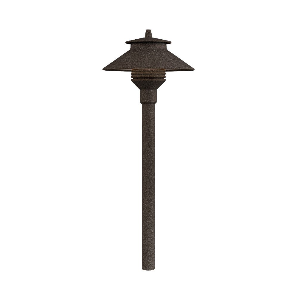 FX PL Path Light 18 Inch Riser - Outdoor Landscape Lighting for Garden, Walkway, and Driveway Illumination