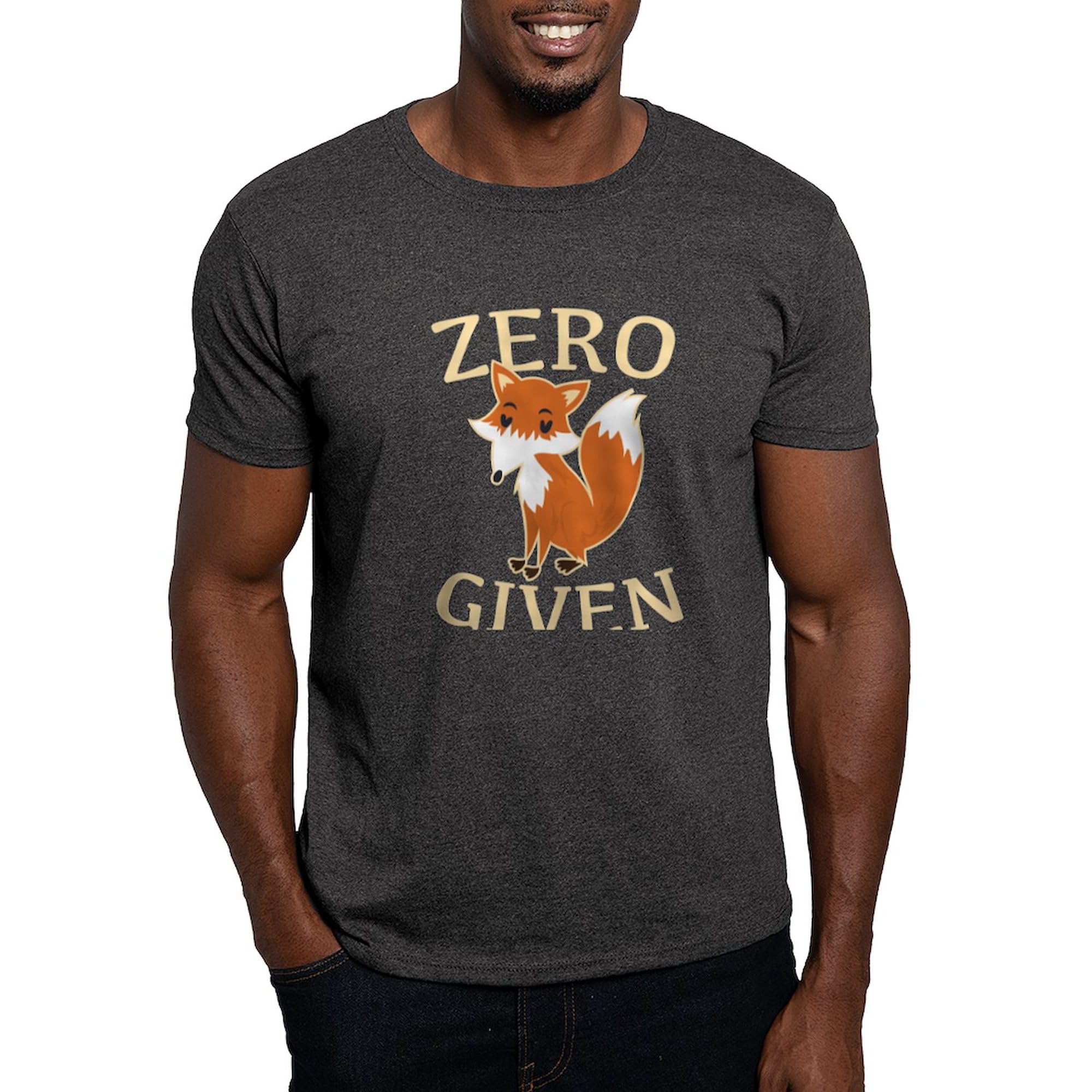 Zero Fox Given Dark T-Shirt for Men - 100% Cotton Classic Graphic Tee | Casual Wear, Street Style & Everyday Outfits