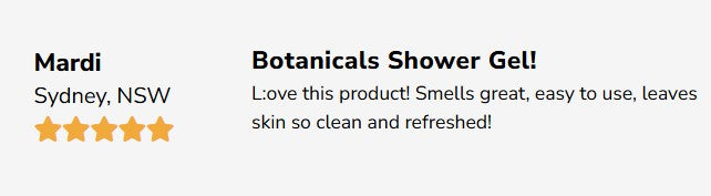 Botanicals Shower Gel - Natural & Refreshing Body Wash with Various Scents for Men & Women | Perfect for Daily Use, Spa Days & Gift Giving