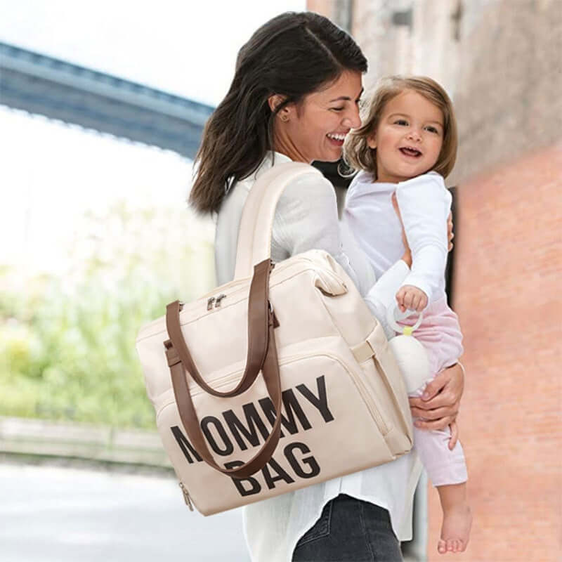 Large Capacity Multifunctional Mummy Backpack for Travel & Hiking - Waterproof Diaper Bag with Insulated Pockets | JN2068 | Perfect for Outdoor Adventures, Baby Care & Daily Commute
