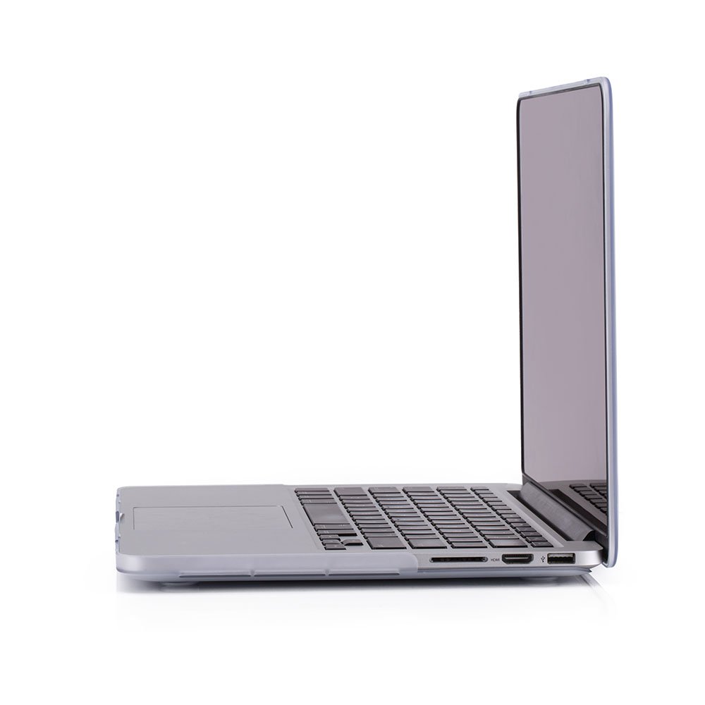Durable Hard Shell Case for MacBook Pro 13 inch (2012-2015 Models A1502 & A1425) - Frost White Protective Cover with Keyboard Protector | Perfect for Office, School & Travel Use