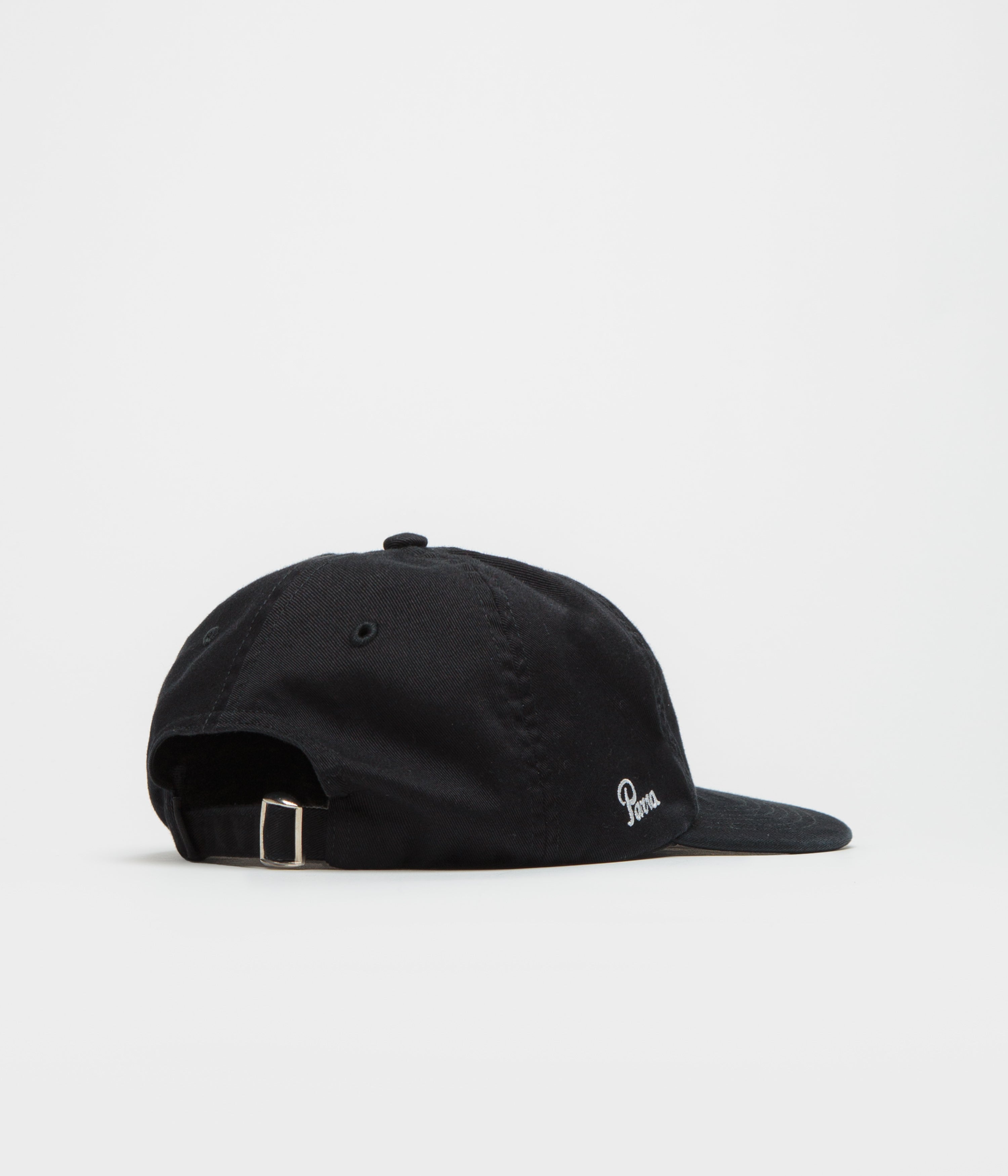 Parra Mid Career Cap - Black Baseball Hat for Men & Women - Perfect for Outdoor Activities, Sports, and Casual Wear