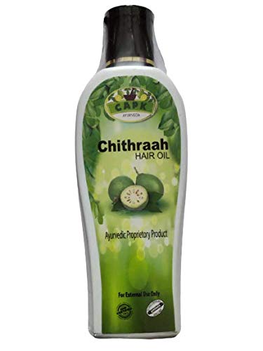 Chithraah Natural Ayurvedic Hair Oil for Fuller, Thicker & Healthier Hair - Promotes Hair Growth & Reduces Hair Fall - Perfect for Daily Hair Care & Scalp Nourishment
