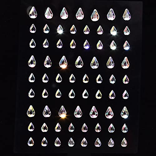 A K Homes - Self-Adhesive Eye Body Face Nails for Women, Festival Nail Art Accessories, DIY Nail Decorations for Parties, Halloween, Cosplay & Special Events