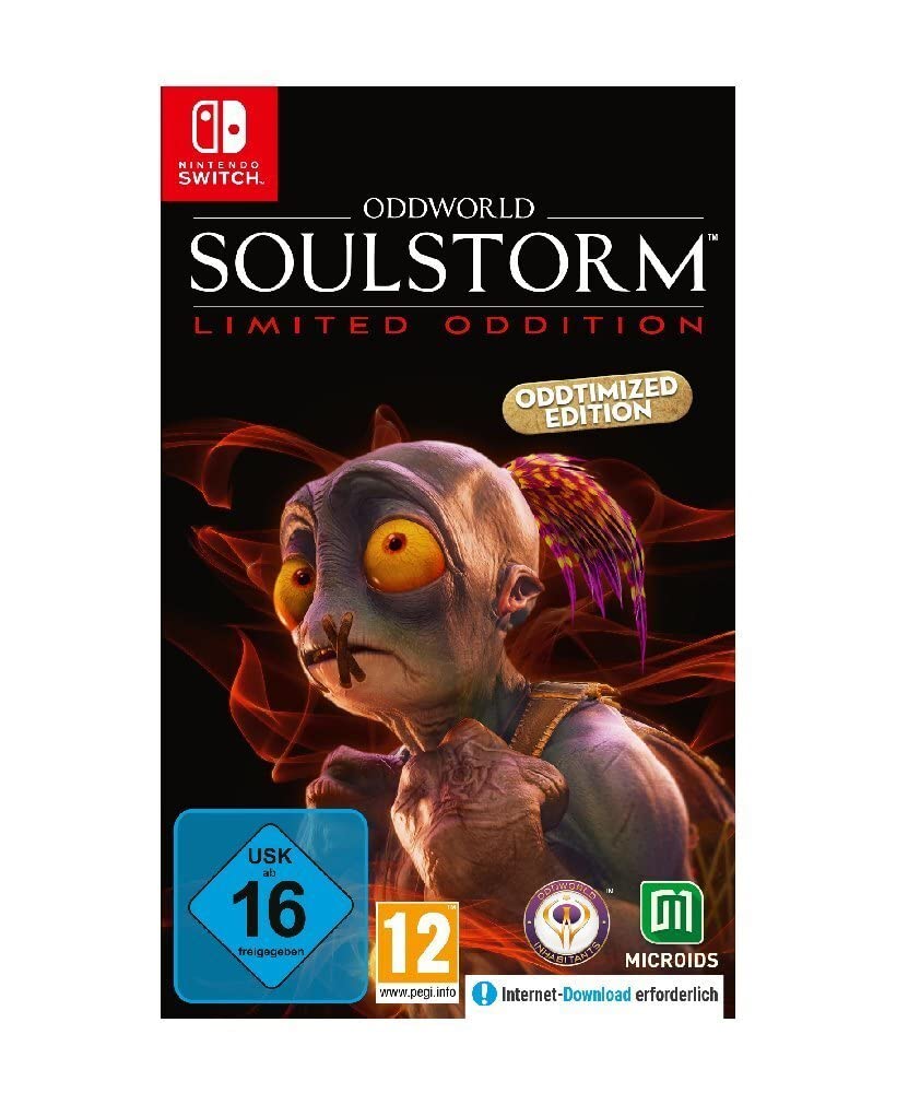 Oddworld Soulstorm Limited Edition - Nintendo Switch Game | Action-Adventure for Solo Play & Collectors