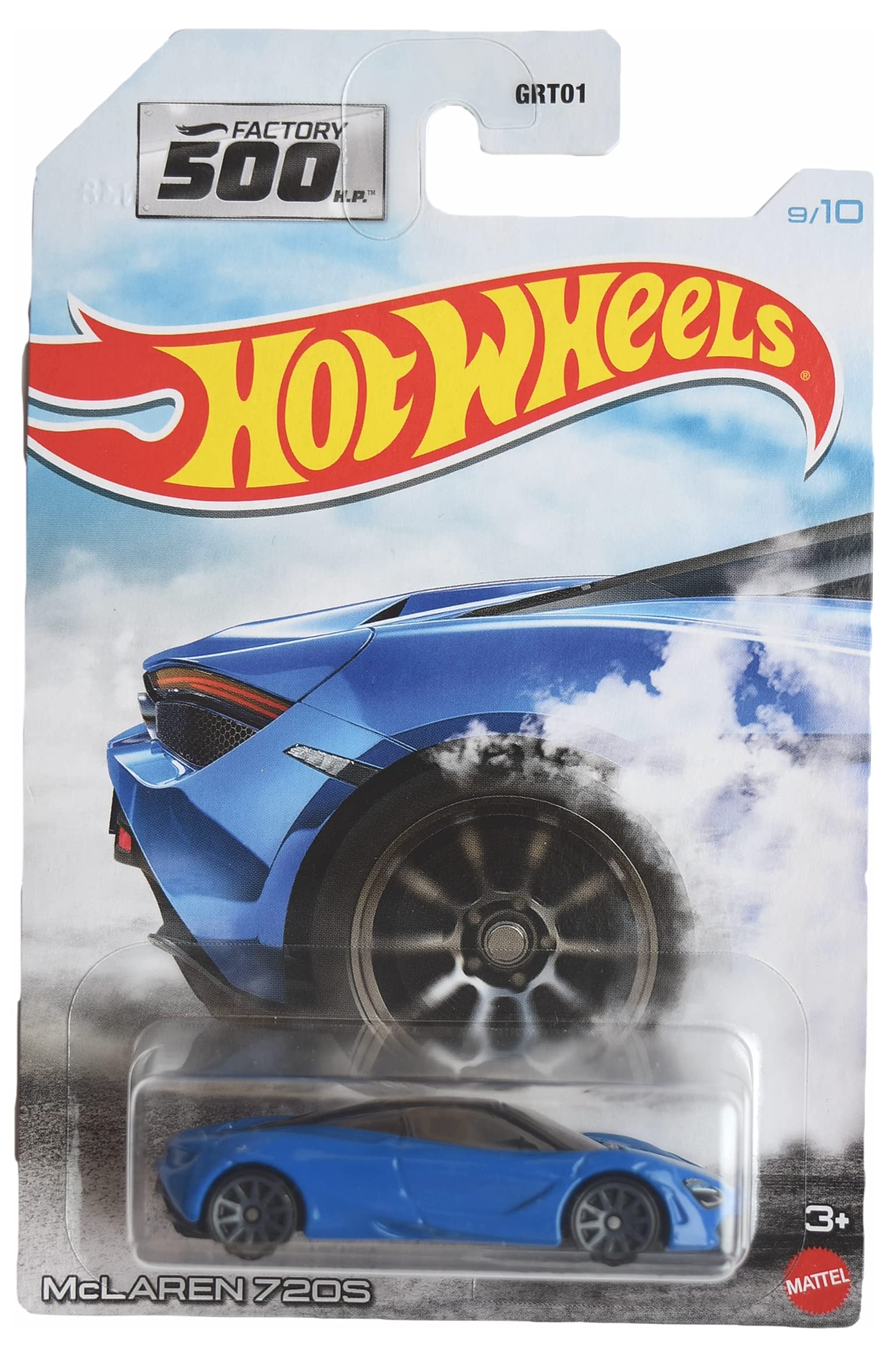 Hot Wheels McLaren 720S Diecast Car - Blue Collectible Toy Car 1:64 Scale - Perfect for Kids Gifts, Car Enthusiasts & Display Collections (Ideal for Birthday Presents, Playtime & Model Car Shows)