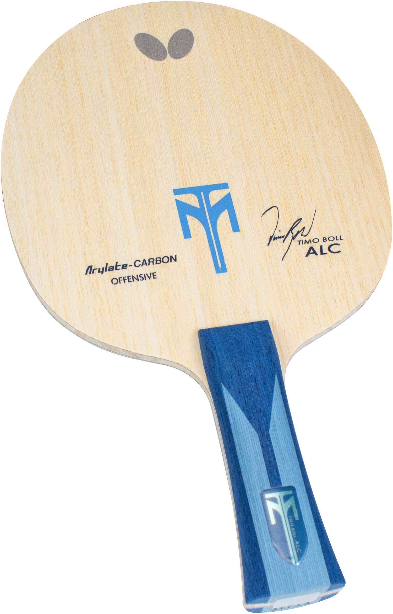 Butterfly Timo Boll ALC Table Tennis Racket - Professional Arylate-Carbon Fiber Blade for Competitive Play - AN/FL/ST Handle Options - Japanese-Made Ping Pong Paddle for Tournament & Training Use