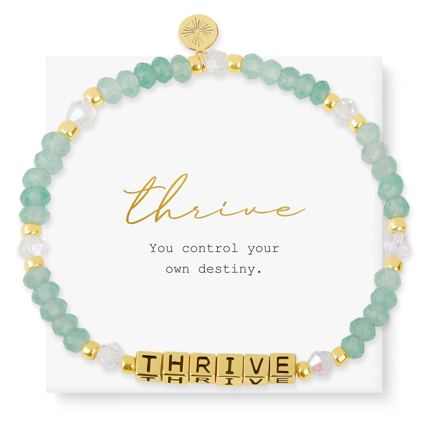 Inspired Voices Motivational Bracelets for Women - Inspirational Beaded Stretch Bracelets, Encouragement Jewelry Gifts for Her | Perfect for Daily Wear, Meditation, Yoga & Thoughtful Gifting