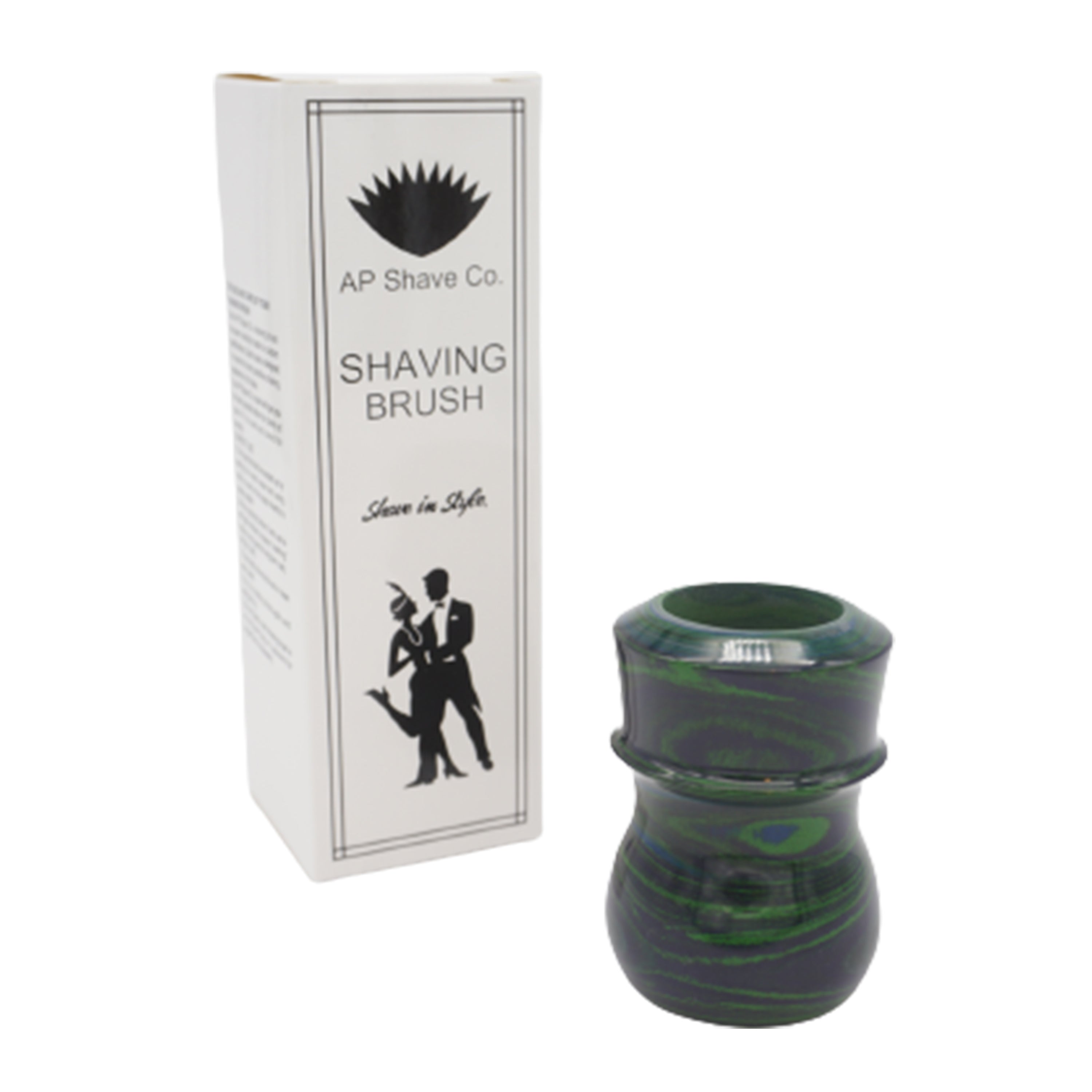 Premium Joker Ebonite Handmade Shaving Brush Handle for 24mm & 26mm Knots - Luxury Wet Shaving & Grooming Essential for Men's Beard Care