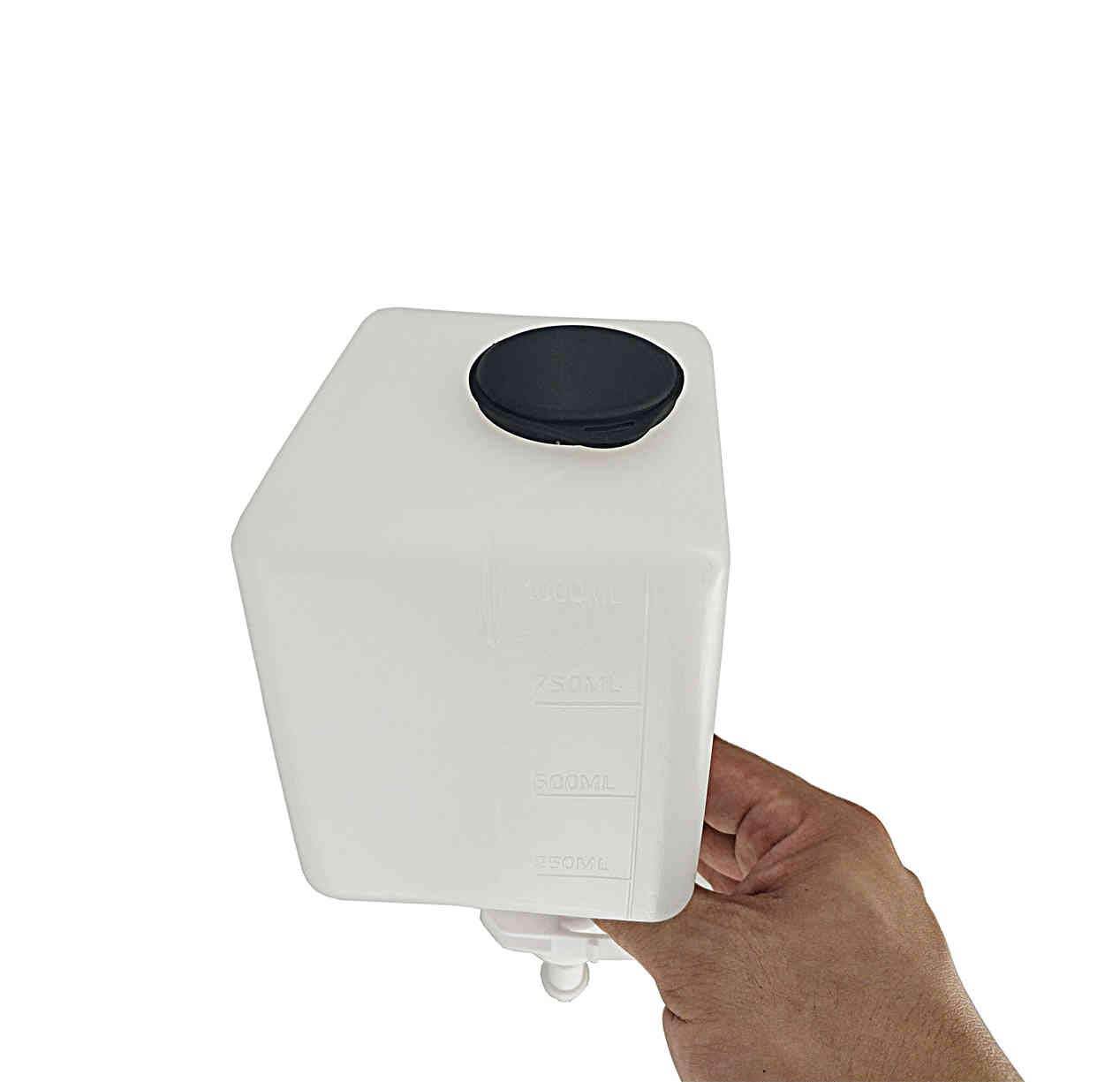 FixtureDisplays Automatic Hands-Free Hand Sanitizer Stand - Portable Touchless Sanitizer Dispenser with Adjustable Volume for Home, Office & Public Spaces