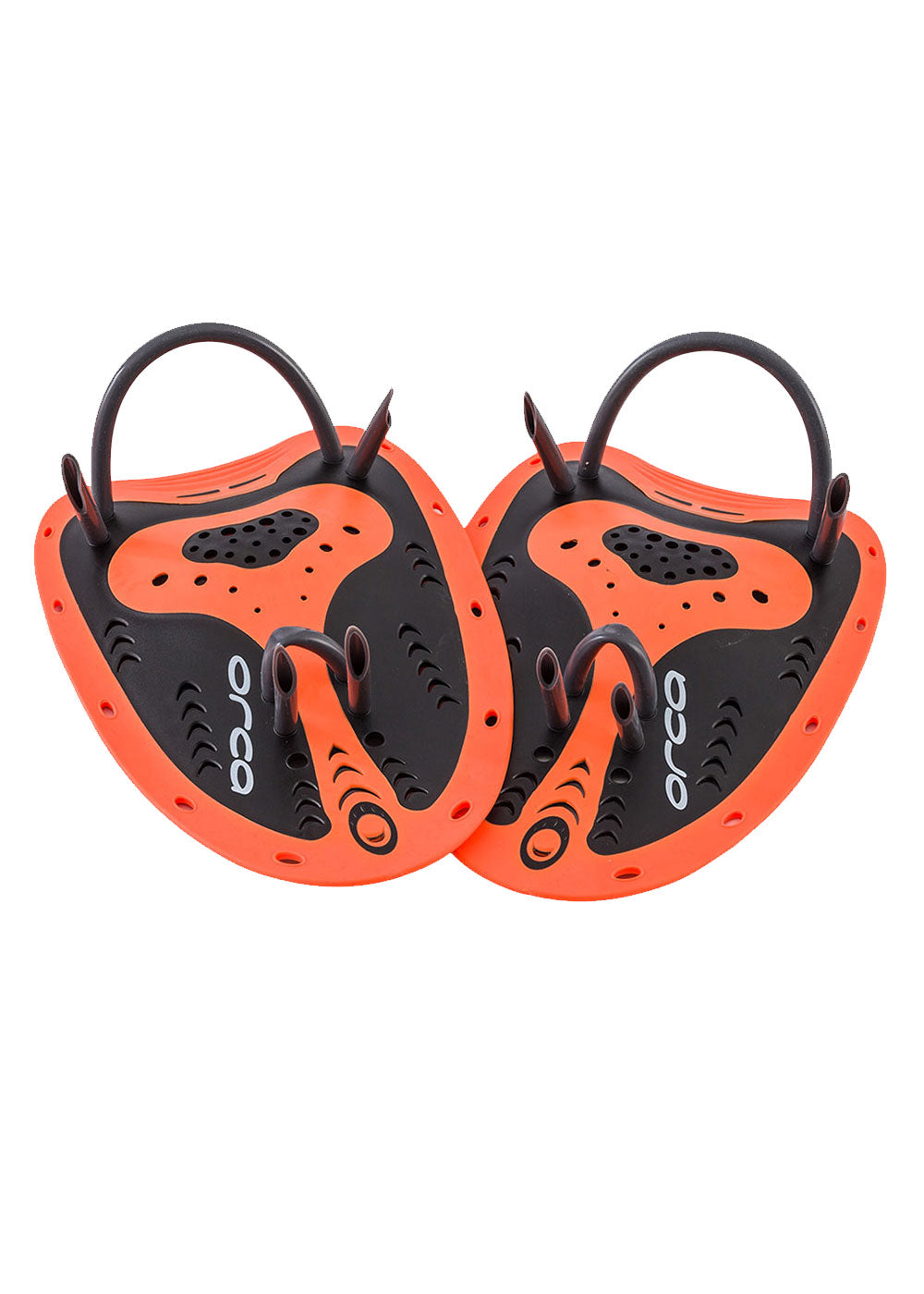 Orca Flex Fit Swim Paddles - High Performance Training Paddles for Swimmers - Improve Stroke Technique & Strength - Perfect for Pool, Open Water & Triathlon Training