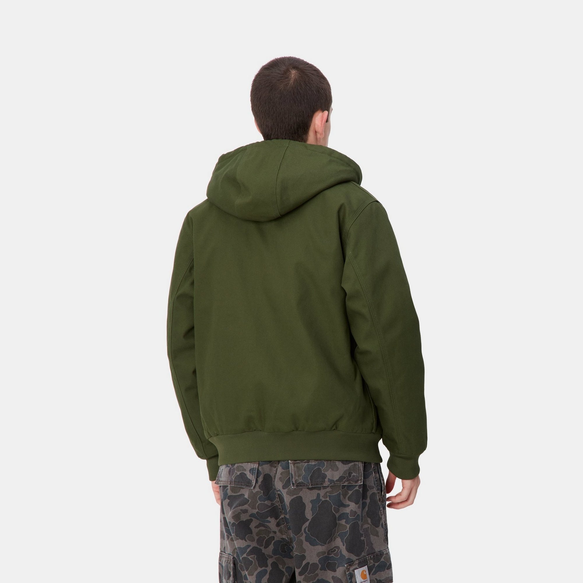 Men's Winter Active Jacket - Waterproof Windproof Tarragon Green Outdoor Sports Coat for Hiking, Running & Camping