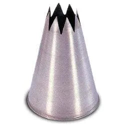 10-Piece Open Star Pastry Tips Set for Cake Decorating, Cupcake Piping, and Cookie Designs - Professional Baking Tools for Home Bakers