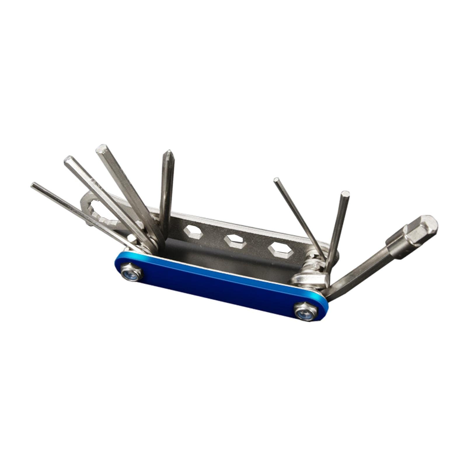 Newmind 12-in-1 Bike Repair Tool Kit - Multi-Function Bicycle Maintenance Tool Set for Road & Mountain Bikes (Blue) | Perfect for Home Repairs, Cycling Trips & Emergency Fixes