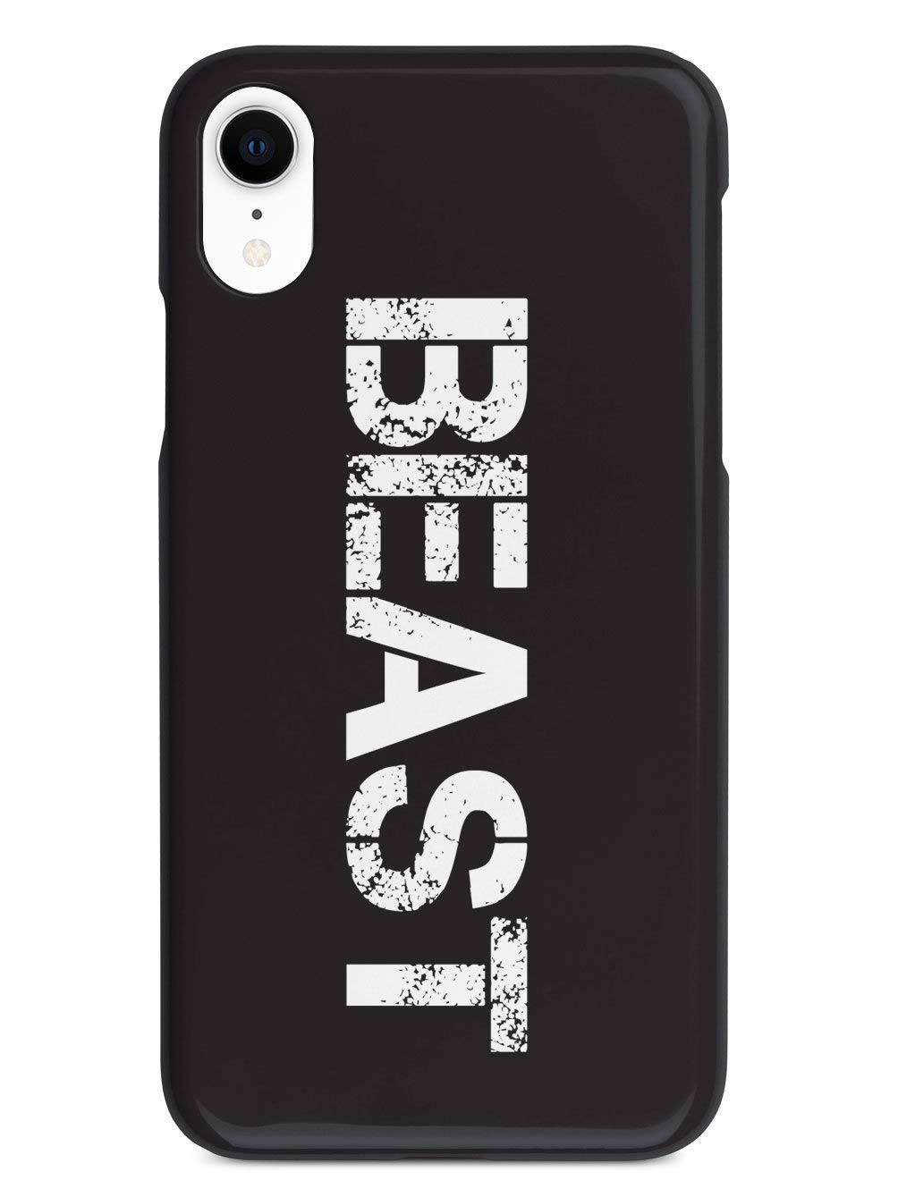 Inspired Cases - Premium 3D Textured Protective Phone Case Compatible with Apple iPhone XR - Beauty and Beast Design - Shockproof & Slim Fit - Perfect for Daily Use, Travel & Outdoor Activities