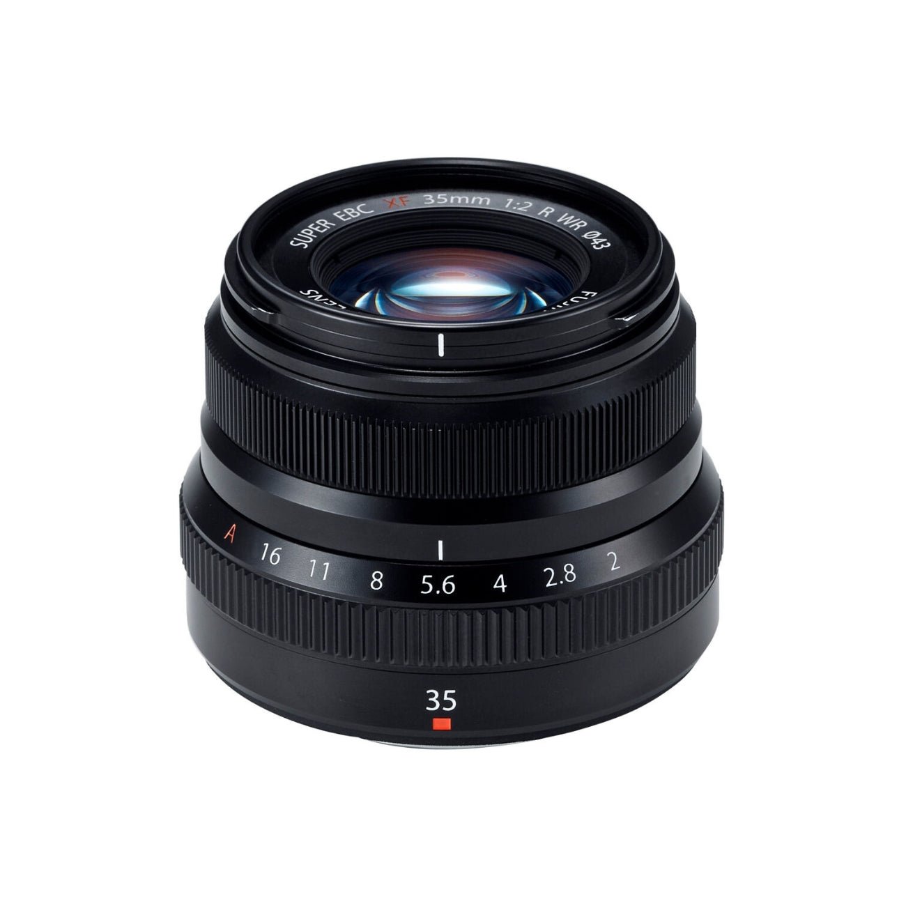 Fujifilm XF 35mm F/2 R WR Lens (Black & Silver) - Weather Resistant Prime Lens for Fujifilm X-Mount Cameras | Perfect for Portrait, Street & Low Light Photography