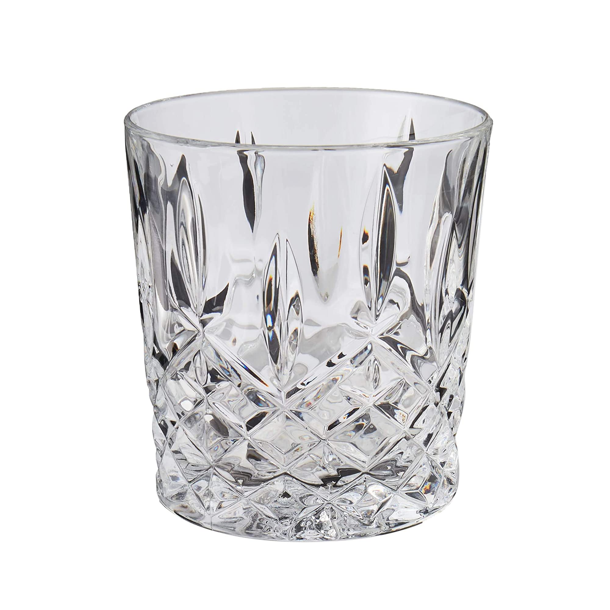 Marquis by Waterford Personalized Markham Square Crystal Decanter Set - 32oz Engraved Whiskey Decanter with 2 Matching DOF Rocks Glasses for Scotch, Bourbon & Rye | Luxury Home Bar Accessories & Gift for Whiskey Lovers