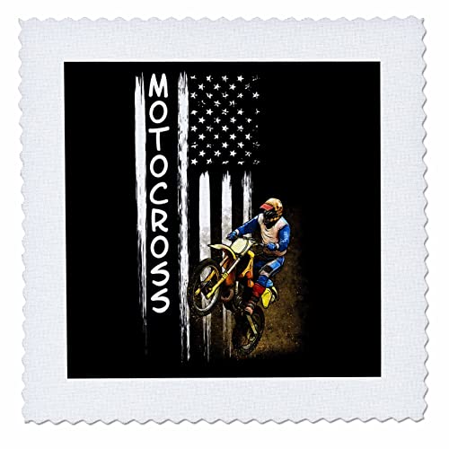 Motocross Dirtbike With Quotes and United States a