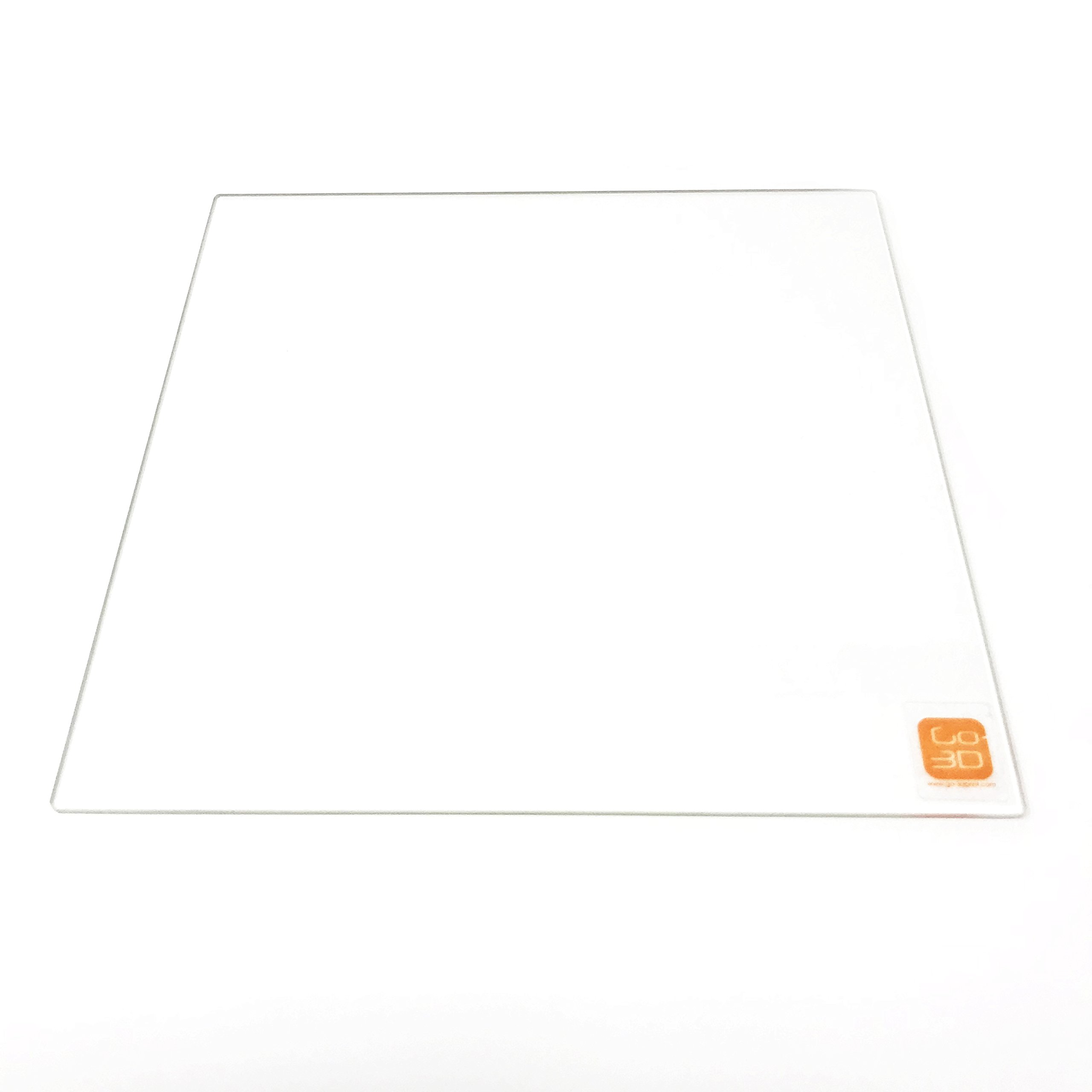 Premium 300mm x 300mm Borosilicate Glass Plate - Ultra Flat Polished Edge for 3D Printer Bed | Perfect for Smooth First Layer Adhesion & Even Heat Distribution | Ideal for DIY Printing, Prototyping & Maker Projects