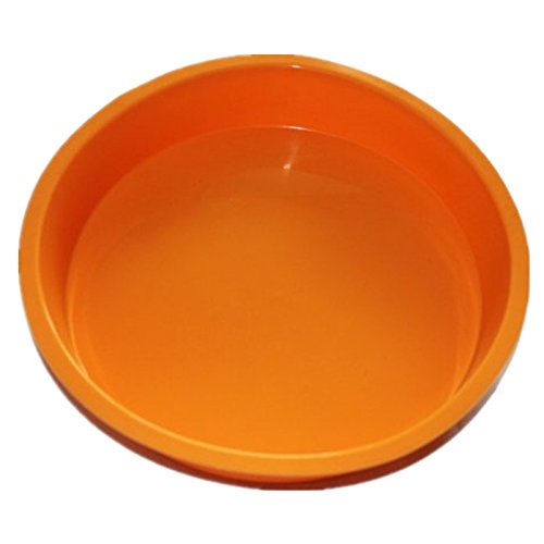 8.5 Inch Round Silicone Cake Pan - Flexible Non-Stick Baking Mold for Cakes, Bread, Chocolate & Pizza - Perfect for Home Baking, Parties & Dessert Making